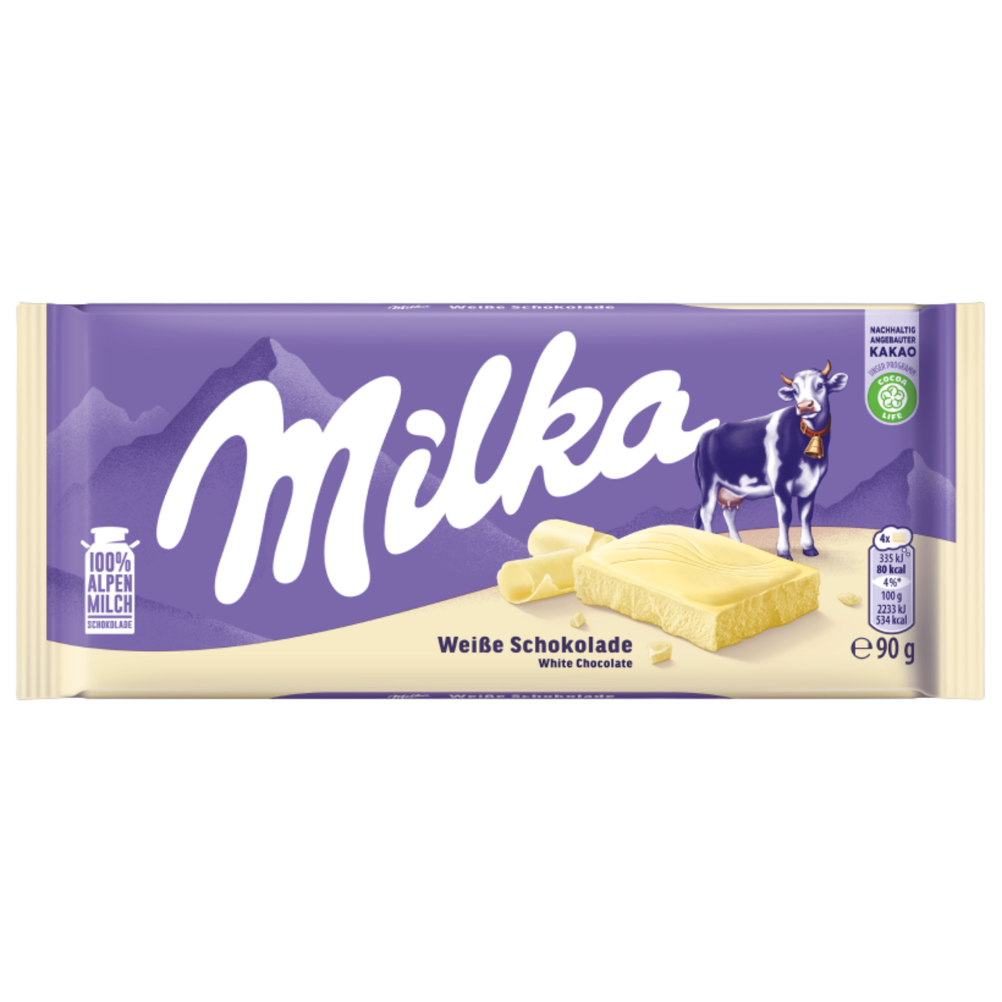 Milka Chocolate White 90g