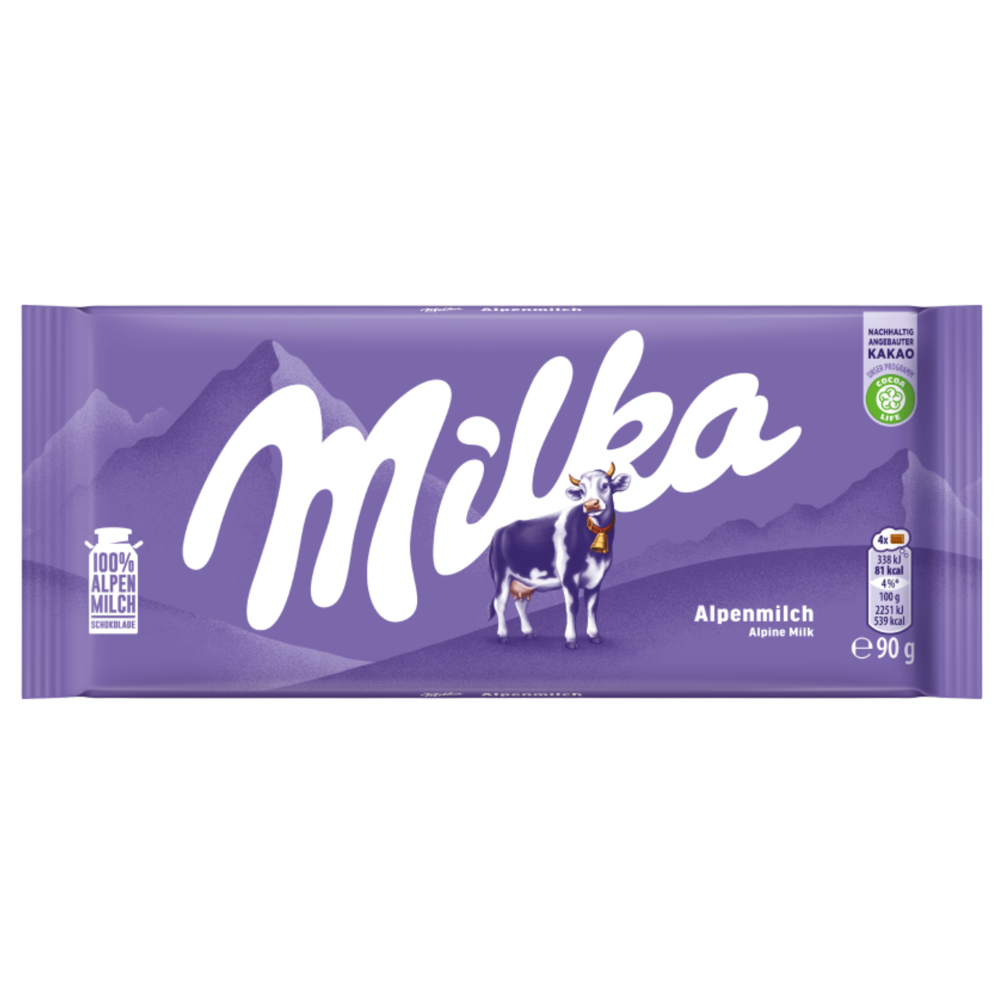 Milka Chocolate Alpen Milk 100g