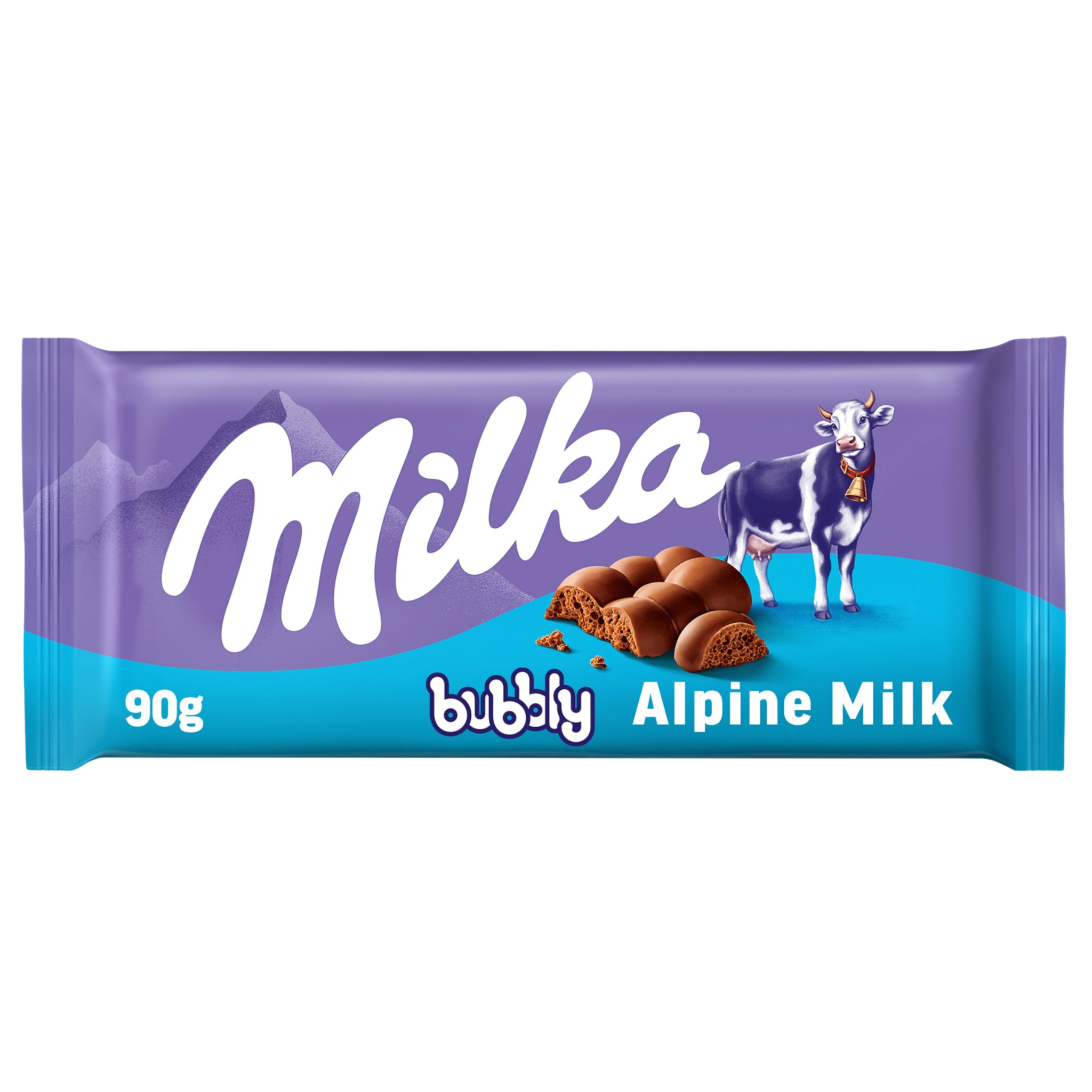 Milka Chocolate Bubbly Alpine Milk 90 g