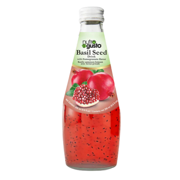 Nutrogusto Basil Seeds w Pomegranate Juice 290 mL