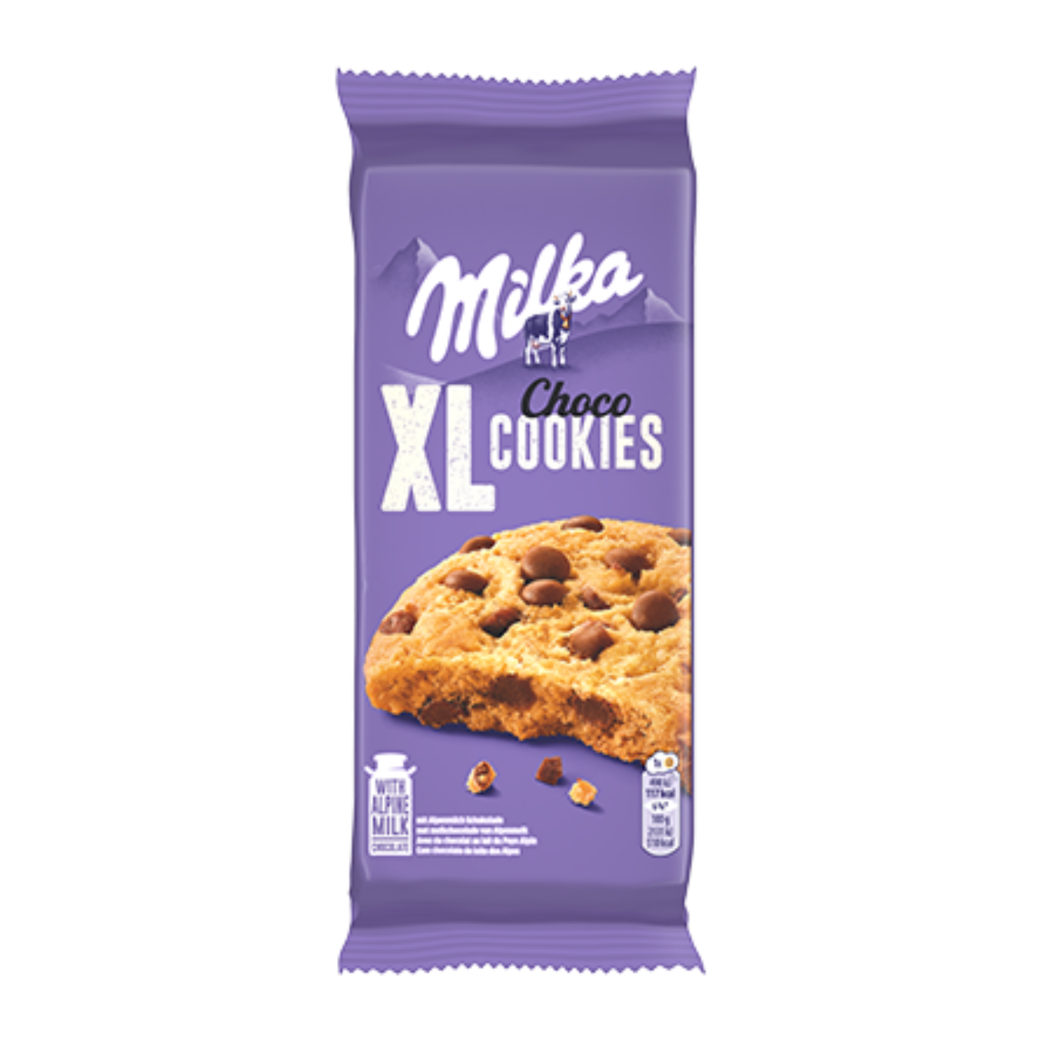 Milka Cookies Xl Choco 184g