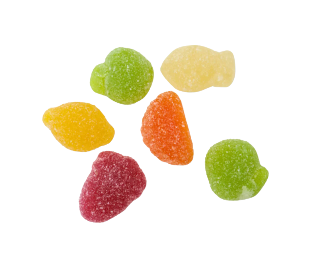 Sour Gummy Fruit Garden