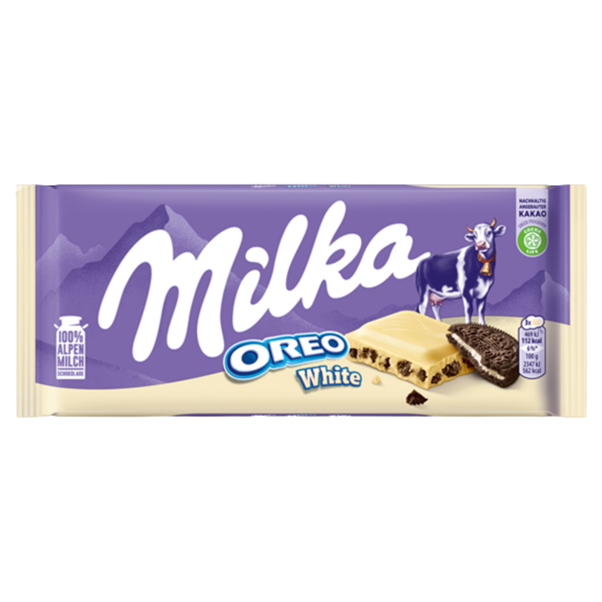 Milka Chocolate Oreo White 100g